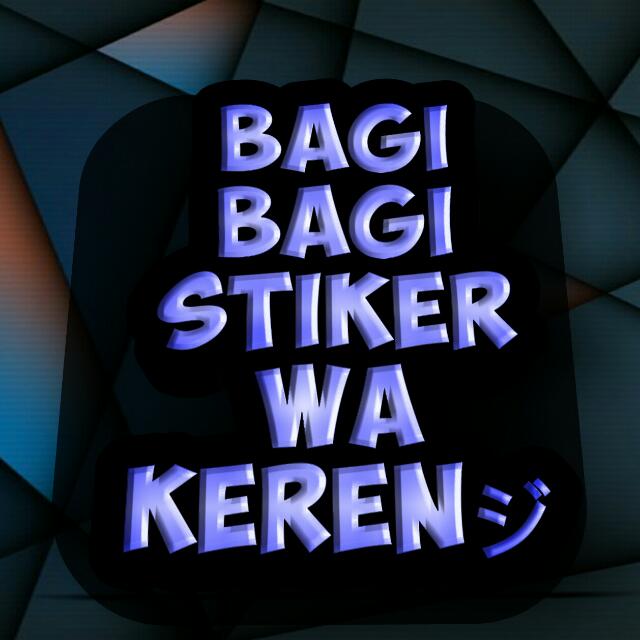 BAGI BAGI STIKER WA KERENジ  Whatsapp Group Link Join