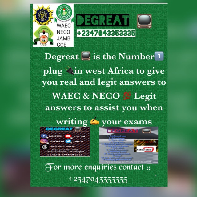 degreat waec and neco expo 2023 2024 whatsapp group link join